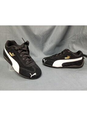 Puma Boys Speedcat PS Lace Up Sneakers Black Size 13 NEW IN BOX!